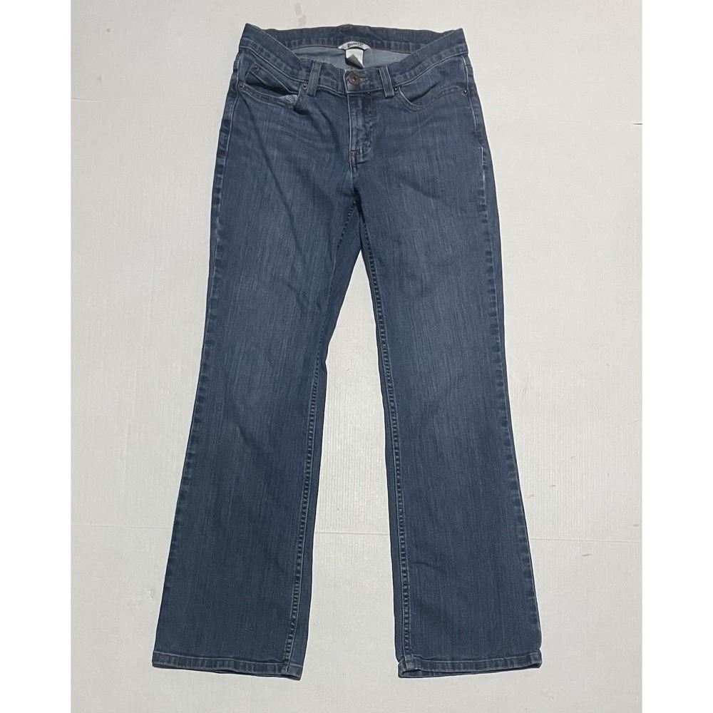 Duluth Trading Co. Women Size 2 X 27 Dark Wash Low Rise Bootcut Jeans‎